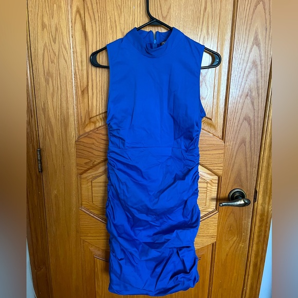 Zara stretch poplin dress - Picture 2 of 3